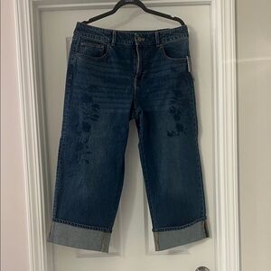Talbots Dark Blue Denim Jeans